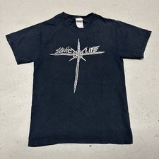 T-shirt nera vintage Y2K Sonic