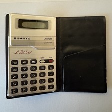 Calcolatrice batteria litio