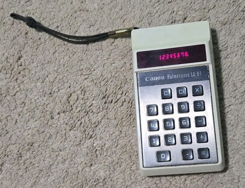 Canon palmtronic 81 - canon,