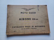 Moto Guzzi 250 Airone Sport - Turismo 1958 catalogo ricambi ORIGINALE