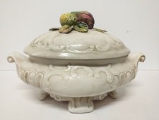 Centro tavolo in  ceramica Artigianale Primi 900  ottima conservazione