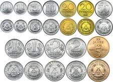 Germania DDR LOTTO 12 monete 1