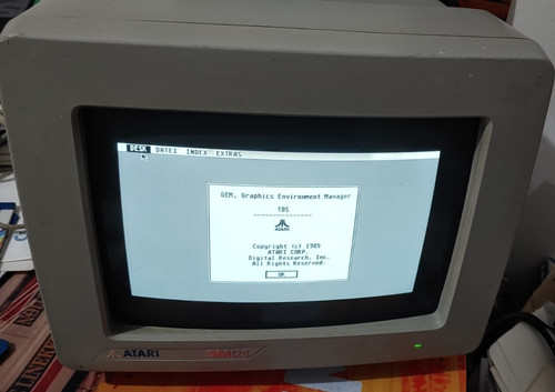 Atari sm124 monitor - sm124, (monitor