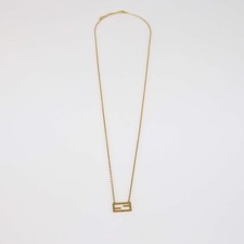 Fendi Gold Tone Metal Uniform