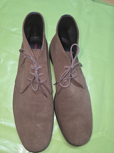 Prada scarpe uomo stivali alti
