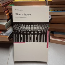 RIME E LETTERE Michelangelo
