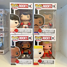 Funko Pop Rocky Movies #18-21