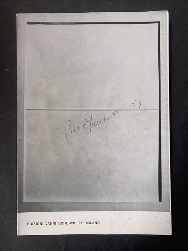Piero manzoni edizioni - edizioni, vanni
