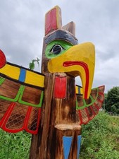 Large Totem pole 100cm Hand