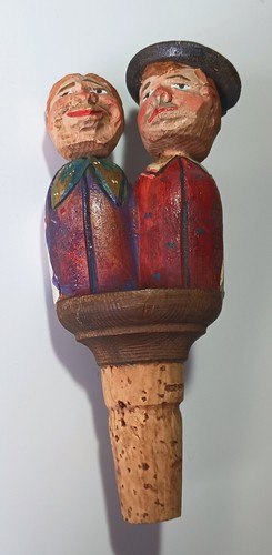 Vintage jule carved - j.f.p.,