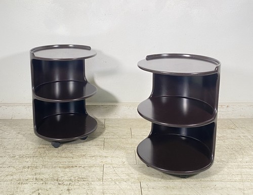 Coppia comodini space age - comodini,