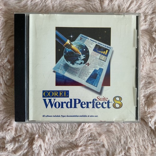Corel wordperfect suite - corel, 8