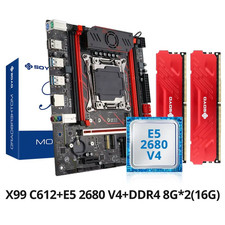 Combo Scheda Madre X99 Dual