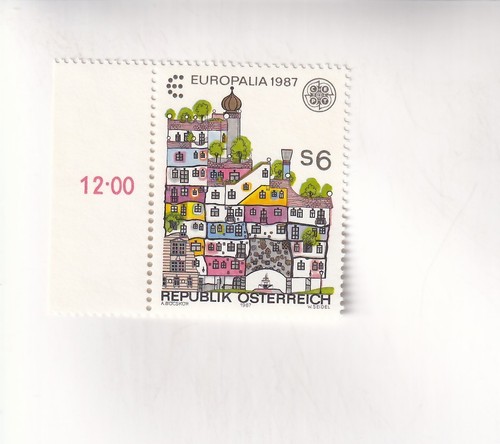 Francobollo austria arte - francobollo,