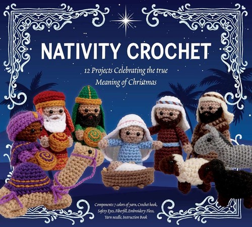 Nativity crochet kit 12 - nativity,