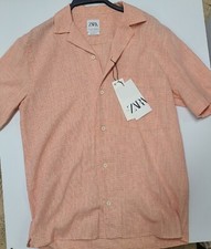 ZARA TEXTURED CHECK SHIRT