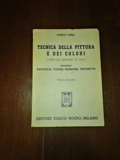 Tecnica della pittura e dei colori Hoepli 1955