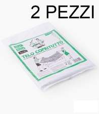 TELO COPRITUTTO 4X4 MT 2pz PER PROTEGGERE PAVIMENTI E MOBILI DA POLVERE VERNICI