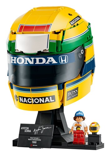 Lego casco ayrton senna - lego, 931