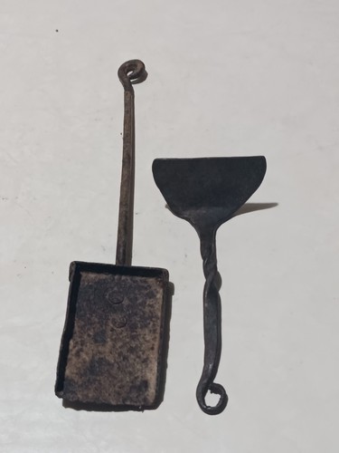 Antico raschietto paletta - 2x,