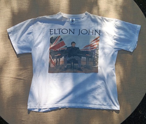 Rara maglietta vintage elton - maglietta,