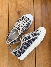 Deep Blue Oblique Embroidered