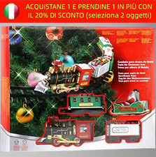 Set di Treni per Alberi di Natale, Trenini in Movimento Adatti ai Bambini 2025