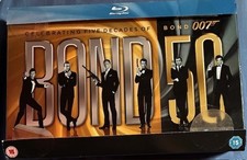 Bond 50 (Blu Ray Box Set) 22 Film Collection Celebrating Fifty Years Of James