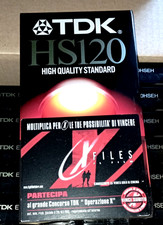 TDK HS 120 VIDEOTAPE VHS