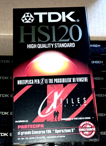 Tdk 120 videotape vhs - videotape,