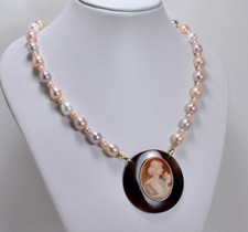 COLLANA IN ORO 18 kt CAMMEO