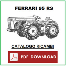 FERRARI 95 RS Catalogo ricambi