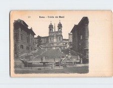 Postcard Trinita dei Monti