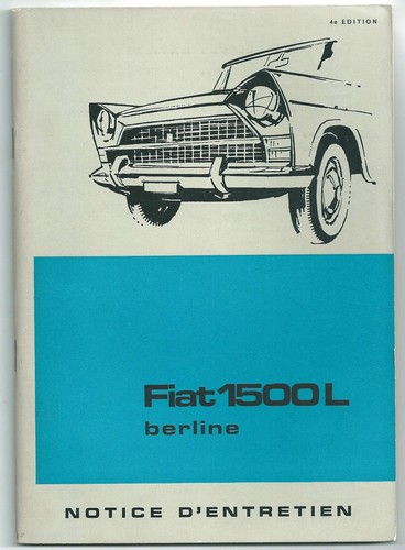 1965 fiat 1500 berline - fiat,