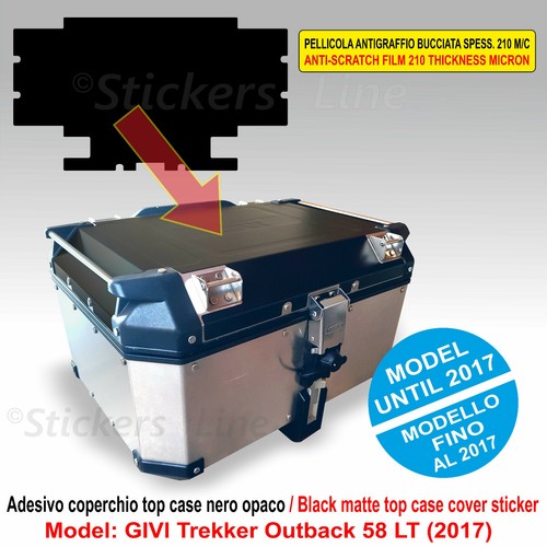Adesivo coperchio top case - adesivo,