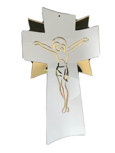 Capezzale crocifisso moderno - capezzale,