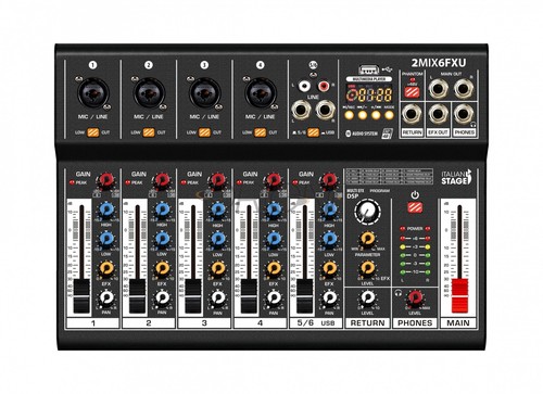 Italian stage 2mix6fxu - mixer, 6
