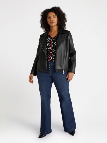 Giacca biker nera 52 - biker,