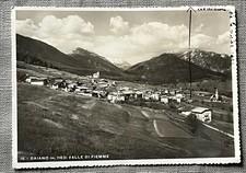 BELLA FOTO CARTOLINA DAIANO VAL DI FIEMME - TRENTO - FG VG 1942