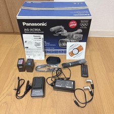 Panasonic AG-AC90 Flash Media Camcorder Handycam testata e funzionante nera