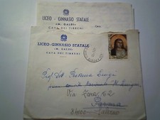 Busta Viaggiata con lettera