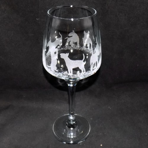 Engraved english bull - engraved,