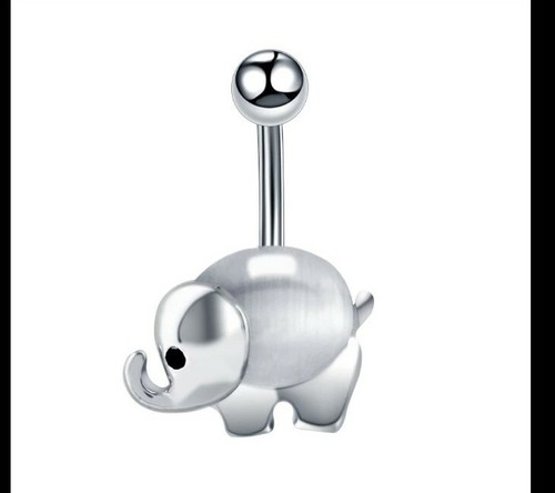 Piercing ombelico acciaio
