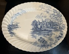 Johnson BrothersAncient Towers Ironstone England servizio ciotola 15,5x12"