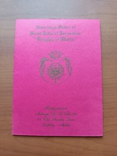 Credenziali Sovrano ordine Malta