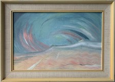 Dipinto Olio Espressivo Fata