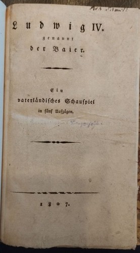 1807 luigi chiamato - 1807, iv