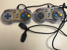 2x SG ProPad Controller Gamepad Cablato per Sega Genesis Doppio Pulsante Turbo