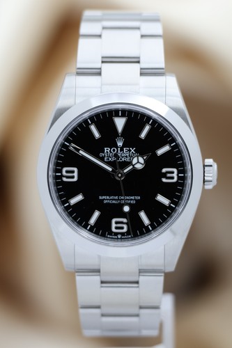 Rolex explorer 40mm automatico - rolex,