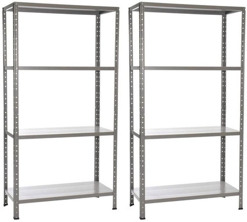 Set scaffali metallo 4 - set, in